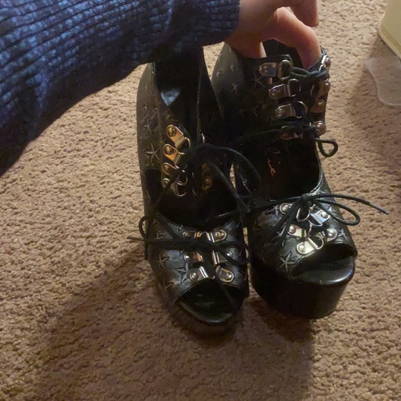 Rockstar platform heels - Picture 3 of 4